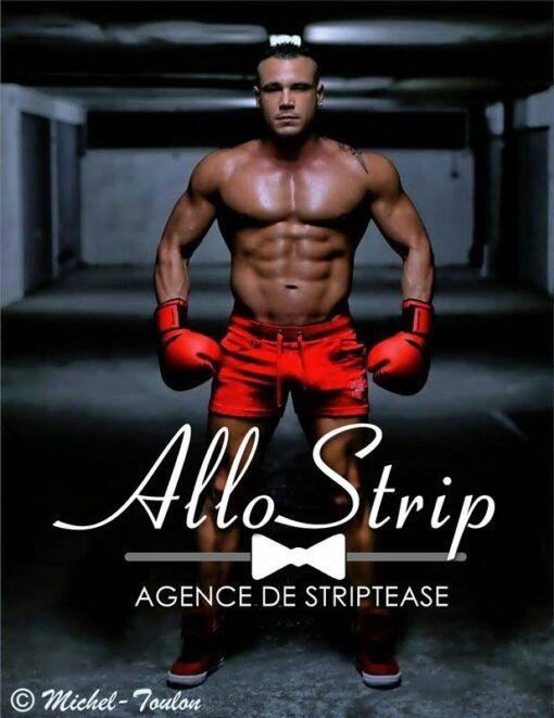 stripteaseur paris Br75 boxeur